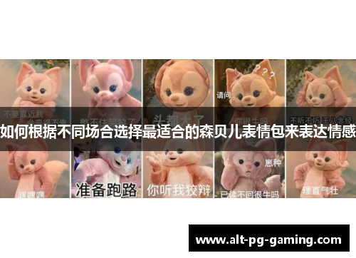 如何根据不同场合选择最适合的森贝儿表情包来表达情感